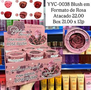 Rose Blush com Pincel Yoyo Maquiamor