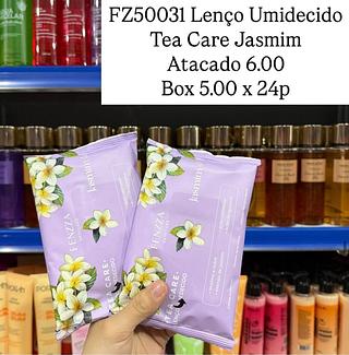 Lenço Umidecido Tea Care Jasmim Fenzza