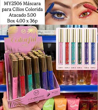 Máscara de Cílios Colorida Colorful Mylife