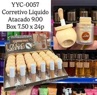 Corretivo Líquido Long Love Yoyo Maquiamor(somente pecas)