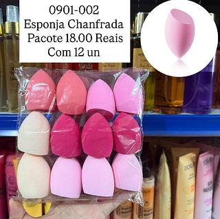 Pacote Esponja Chanfrada com 12 Unidades