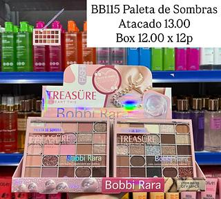 Paleta de Sombras Treasüre 25 Cores Bobbi Rara