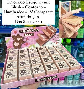 Estojo 4 em 1 Lua e Neve