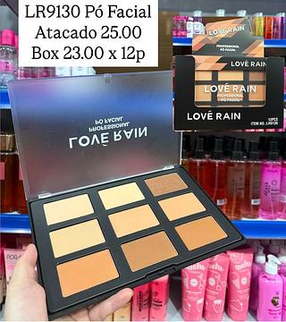 Paleta De Pó Facial Love Rain