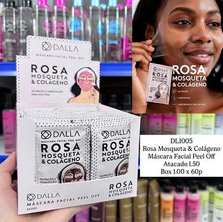 Máscara Facial Peel Off Rosa Mosqueta & Colágeno Dalla