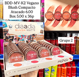 Blush Compacto Dia a Dia Grupo 2 Mahav
