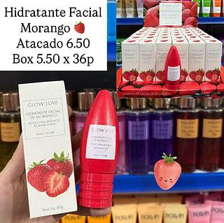 Hidratante Facial Morango Max Love
