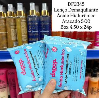 Lenço Demaquilante Àcido Hialurônico Dapop