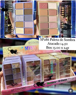 Paleta de Sombras Mystical Cats Sp Colors (Somente Pecas)