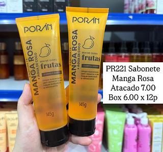 Sabonete Corpo e Rosto Manga Rosa Bem Me Quero Poran