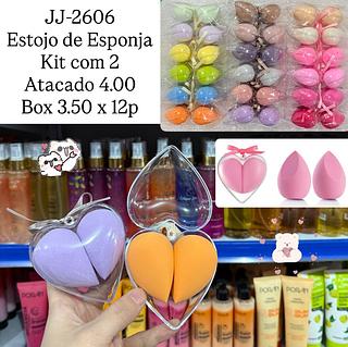 Estojo de Esponja com 2 Jummy Ju