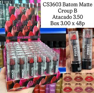 Batom Matte Grupo B Pink 21