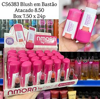 Blush em Bastão Multiuso Gire e Use Nmorn Pink 21