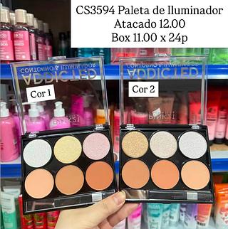 Paleta de Iluminador & Contorno Pink 21
