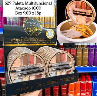 Paleta Multifuncional para Sobrancelhas One Million Mia Make