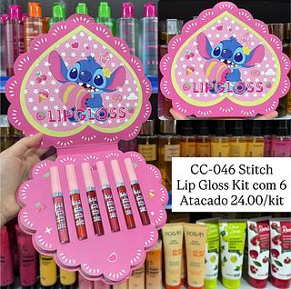 Kit com 6 Lip Gloss Stitch