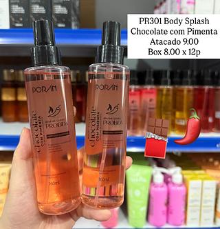 Body Splash Chocolate com Pimenta Bem Me Quero Poran