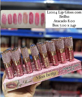 Lip Gloss Lip Love Miss Betty (somente avulso)