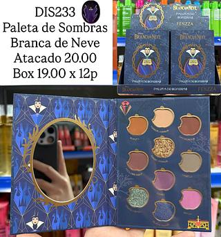 Paleta de Sombras Branca de Neve Fenzza