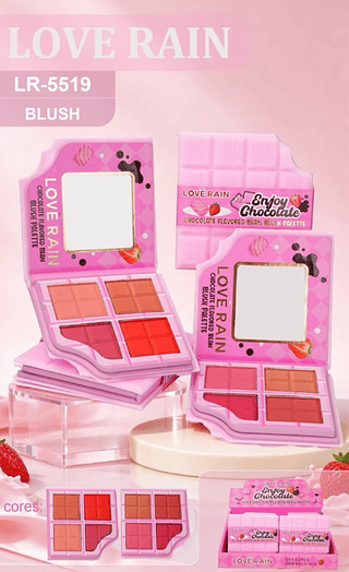 Paleta de Blush Enjoy Chocolate Lové Rain
