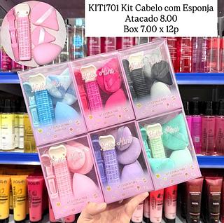Kit Cabelo com Esponja Hello Mini