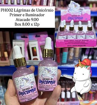 Lágrimas de Unicórnio Primer e Iluminador Phállebeauty (somente peças)