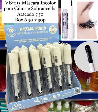 Máscara Incolor Para Cílios e Sobrancelhas Miss Lary
