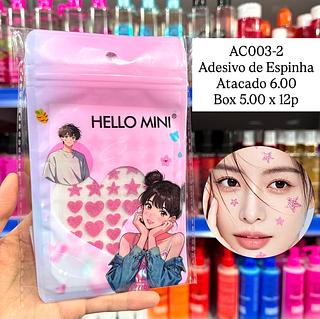 Adesivo de Glitter para Espinha Hello Mini