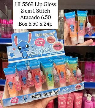 Lip Gloss Stitch 2 em 1 Hold Morning