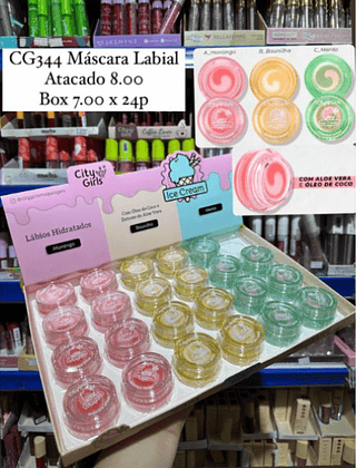 Máscara Labial Ice Cream City Girls (somente avulso)
