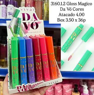 Lip Gloss Mágico Da Vó com Cores Vivai