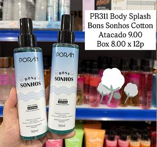 Body Splash Bons Sonhos Cotton Poran