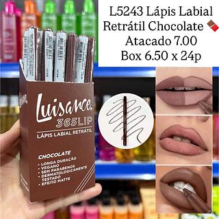 Lápis Labial Retrátil Chocolate Luisance