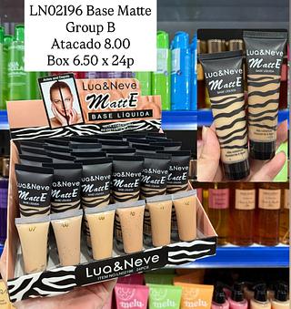 Base Matte Grupo B Lua e Neve