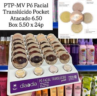 Pó Facial Translúcido Pocket Dia a Dia Mahav
