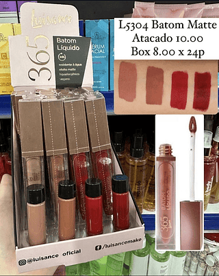 Batom Líquido Matte 365 Luisance (somente peças)