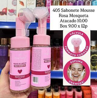 Sabonete Mousse Rosa Mosqueta Mia Make