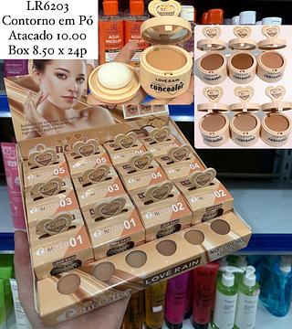 Contorno em Pó com Esponja Love Rain