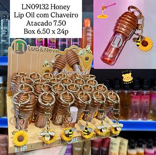 Lip Oil Honey com Chaveiro Lua&Neve