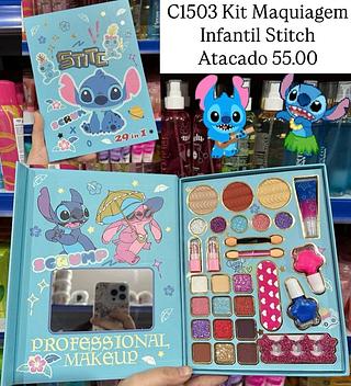 Kit Maquiagem Stitch Jummy Ju