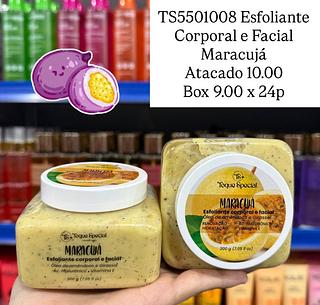 Esfoliante Corpo e Rosto de Maracujá Toque Special