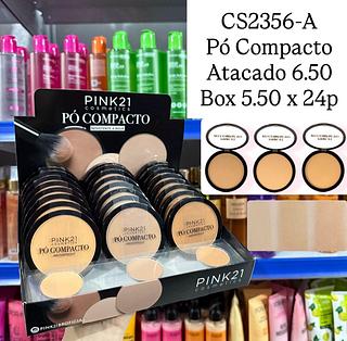 Pó Compacto Facial Grupo Claro Pink 21