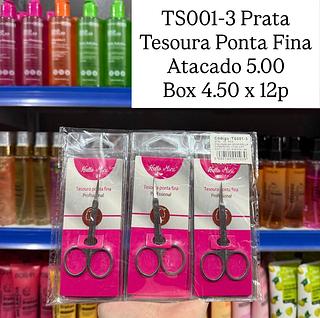 Tesoura Ponta Fina Hello Mini