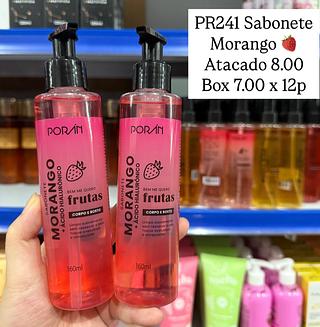 Sabonete Corpo e Rosto Morango Bem Me Quero Poran