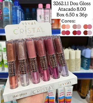 Duo Gloss Cristal Vivai (somente peças)