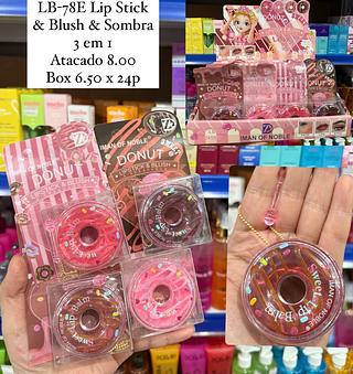 Lip Balm e Blush 2 em 1 Donut Iman Of Noble
