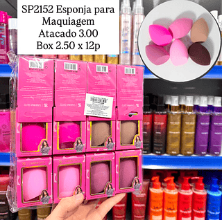 Esponja para Maquiagem Chanfrada Sabrina Sato