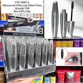 Máscara de Cílios com Glitter Yoyo Maquiamor