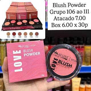 Blush Powder 106 ao 111 Max Love (somente box)