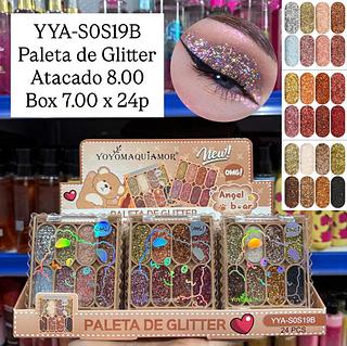 Paleta de Glitter Yoyo Maquiamor